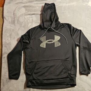 Under Armour Black Fleece Hoodie Large